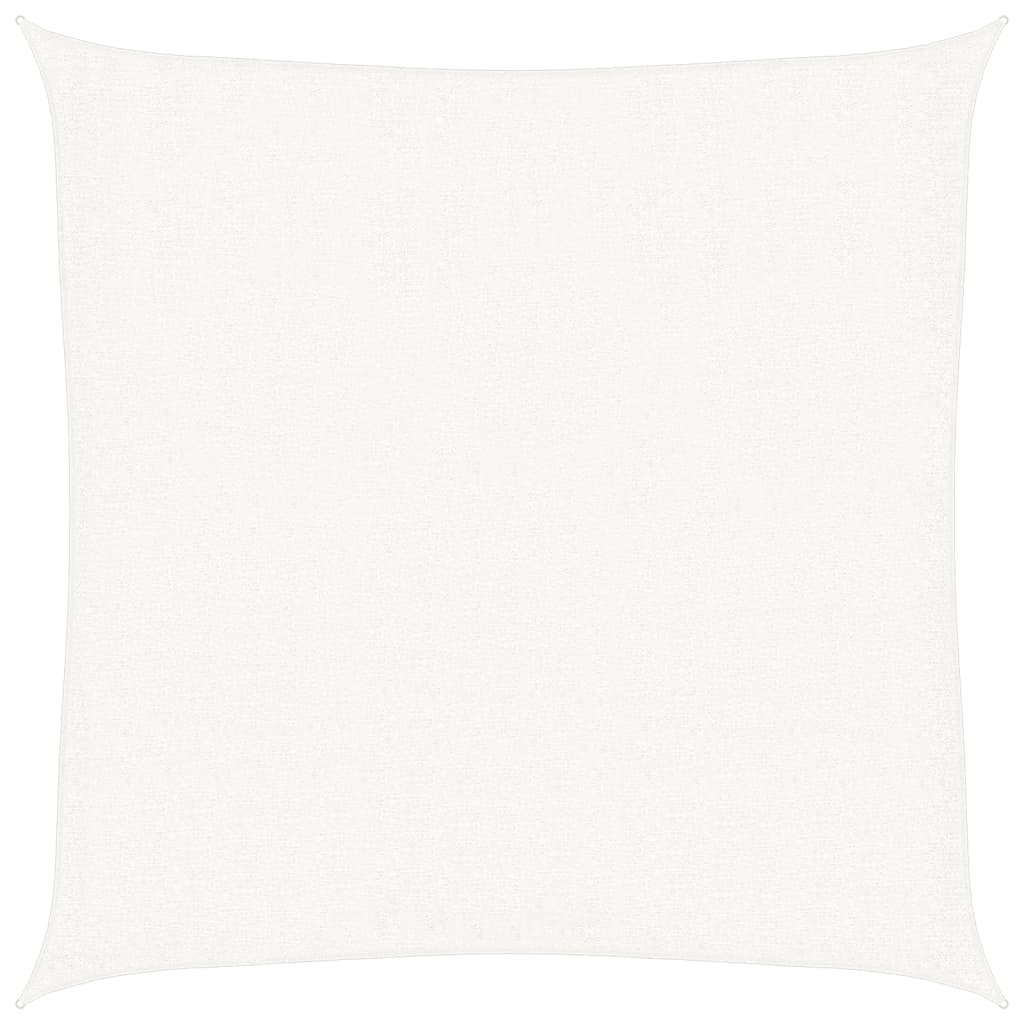Sunshade Sail HDPE Square 3.6x3.6 m White