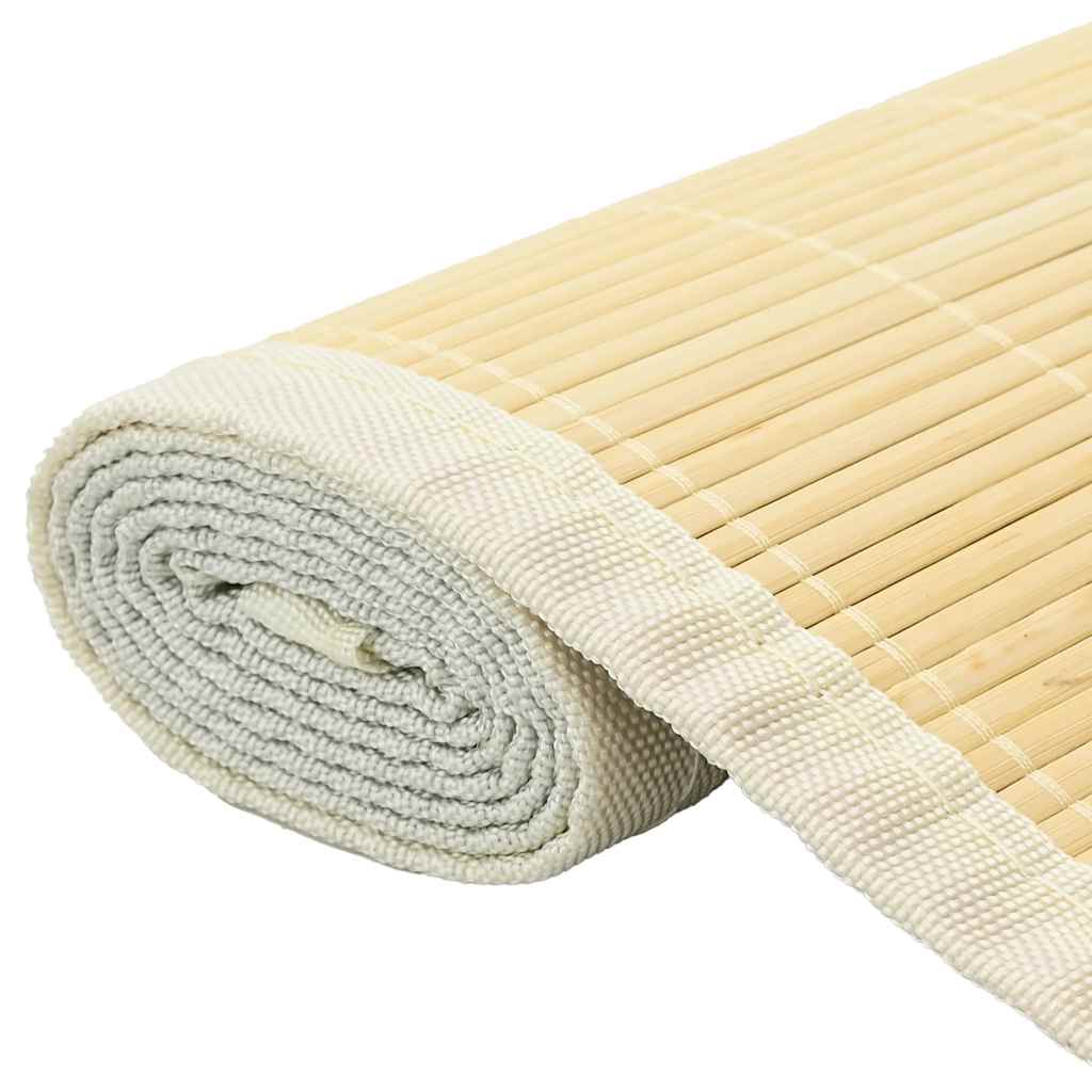 Rug Bamboo 160x230 cm Natural
