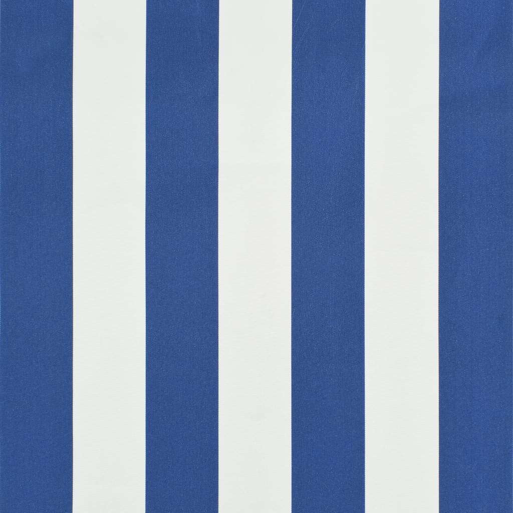 Retractable Awning 250x150 cm Blue and White