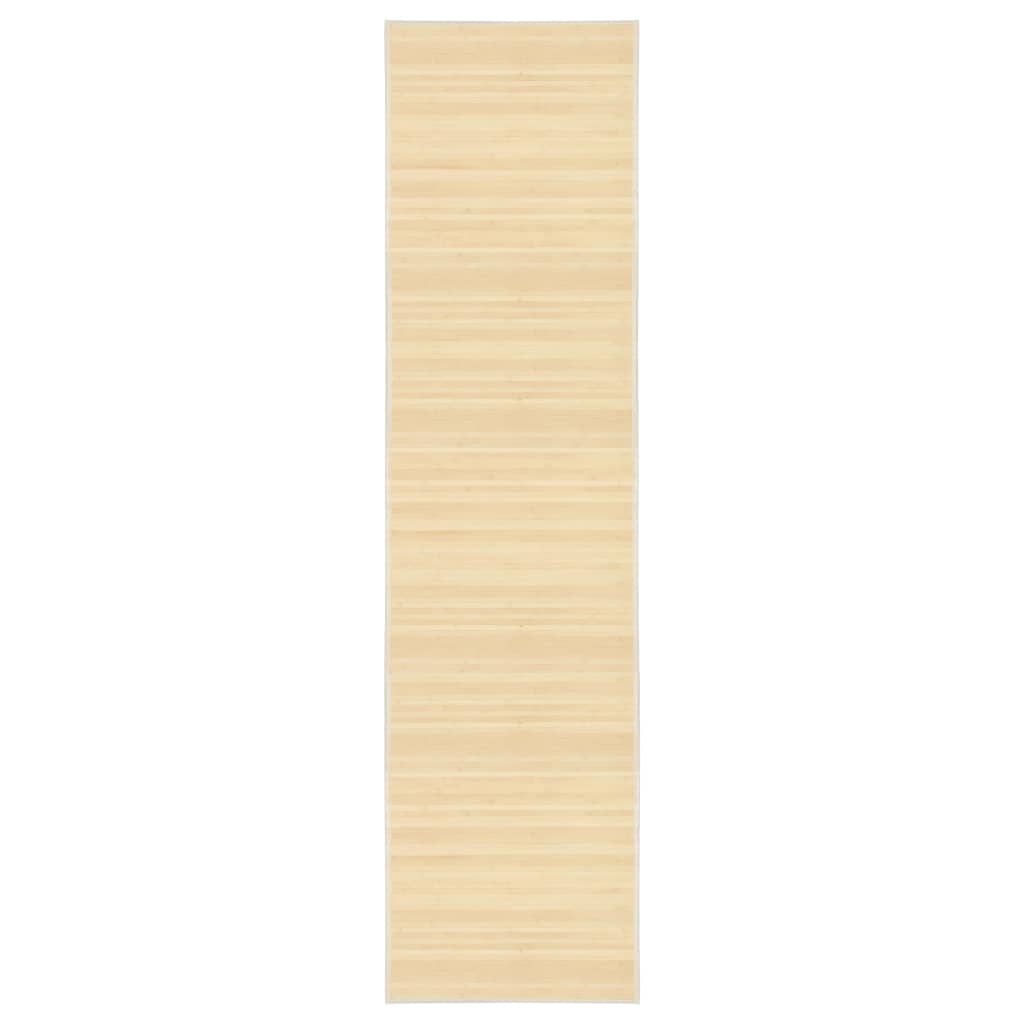 Rug Bamboo 80x300 cm Natural