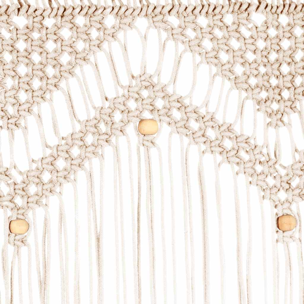 Macrame Curtain 140x240 cm Cotton