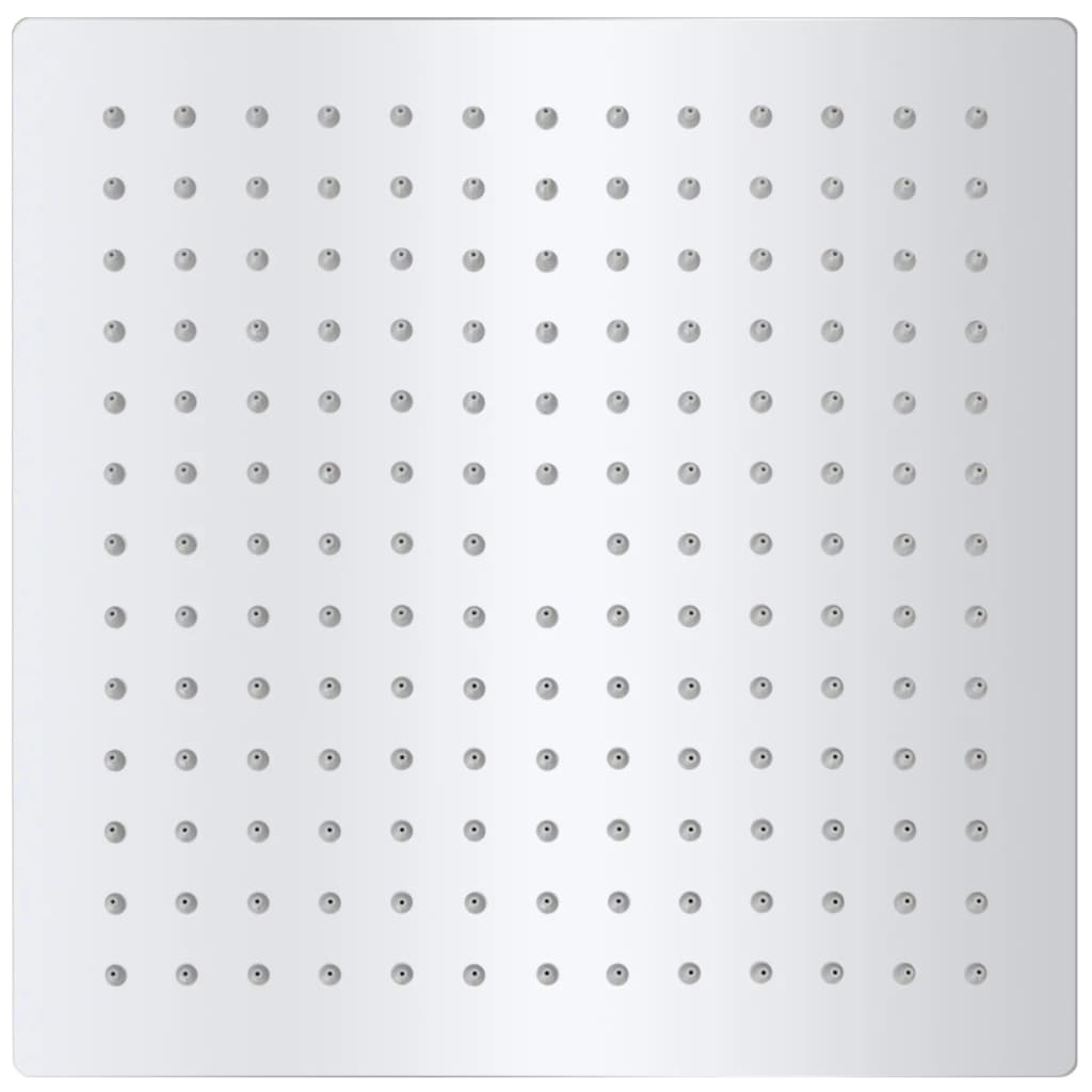 Rain Shower Head Stainless Steel 25x25 cm Square