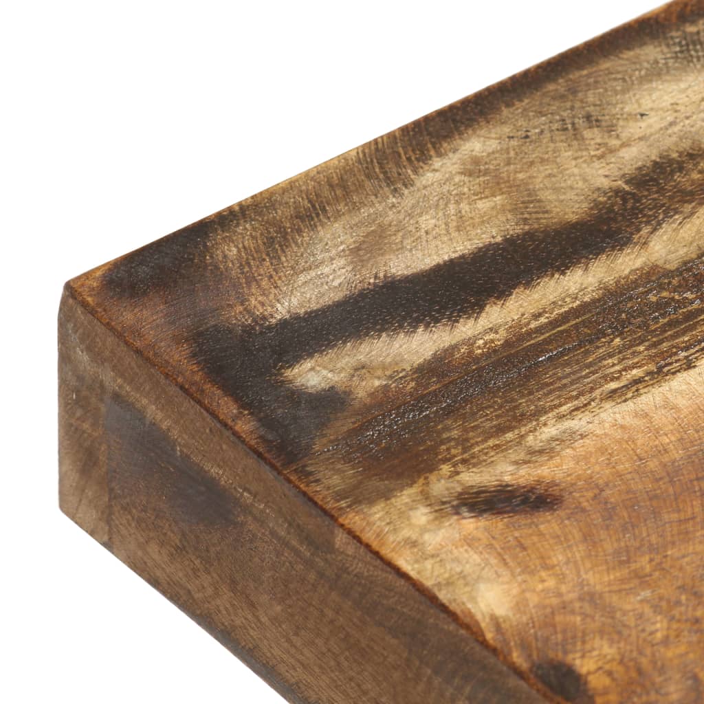 Bench 110 cm Solid Reclaimed Wood and Steel