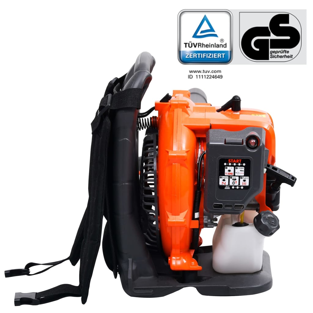 Petrol Backpack Leaf Blower 900 m³/h  42.7 cc
