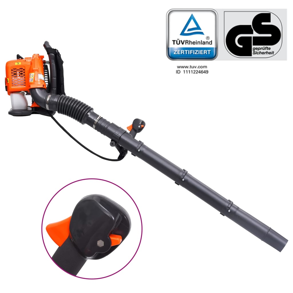 Petrol Backpack Leaf Blower 900 m³/h  42.7 cc