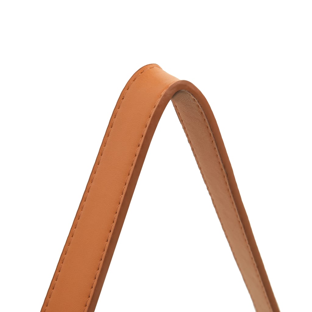 Wall Mirror with Strap 40 cm Black