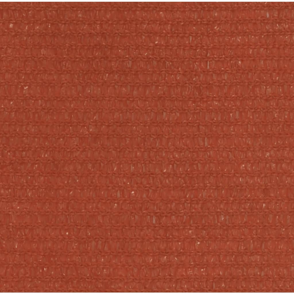 Sunshade Sail 160 g/m² Terracotta 2x4.5 m HDPE