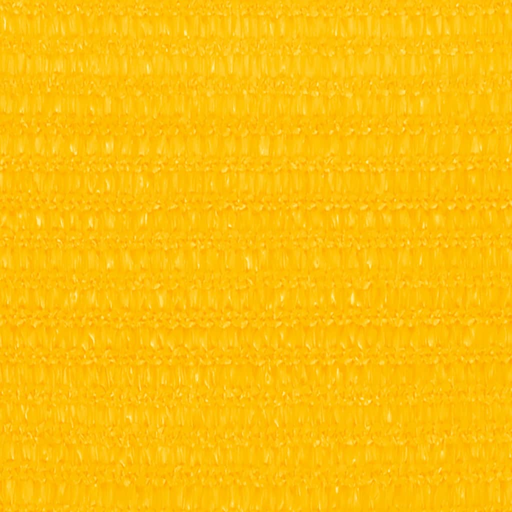 Sunshade Sail 160 g/m² Rectangular Yellow 4x5 m HDPE