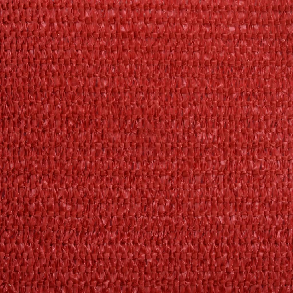Sunshade Sail 160 g/m² Red 4/5x3 m HDPE