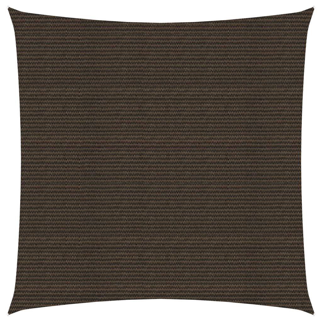Sunshade Sail 160 g/m² Brown 2.5x2.5 m HDPE