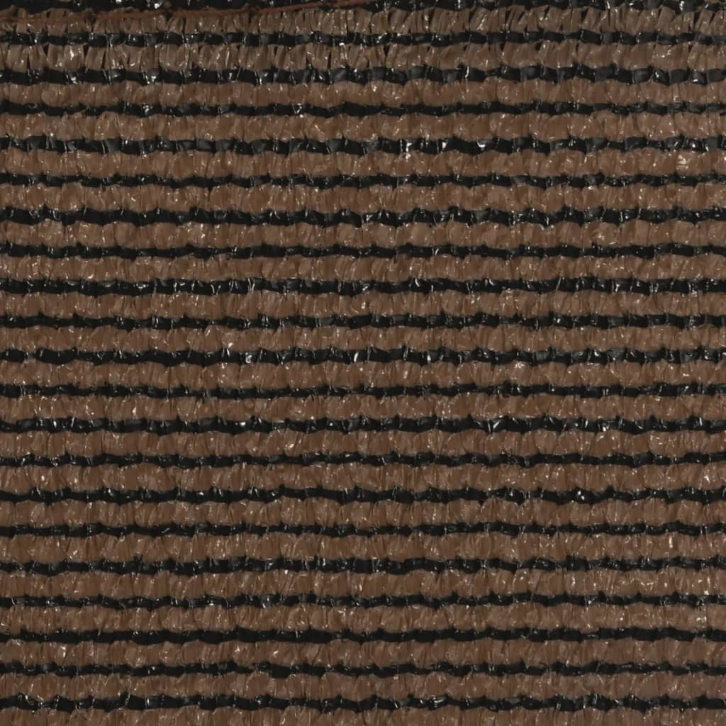 Sunshade Sail 160 g/m² Brown 2.5x3.5 m HDPE