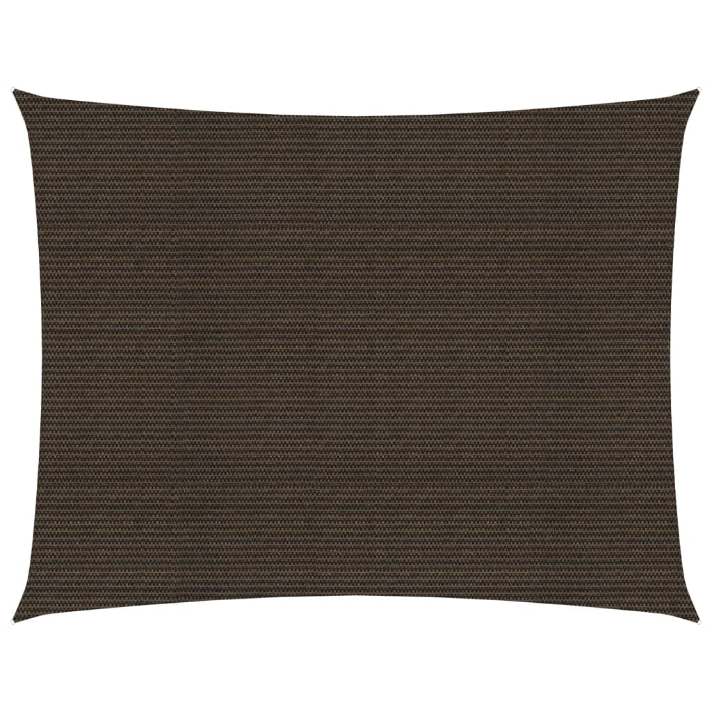 Sunshade Sail 160 g/m² Brown 2.5x4 m HDPE