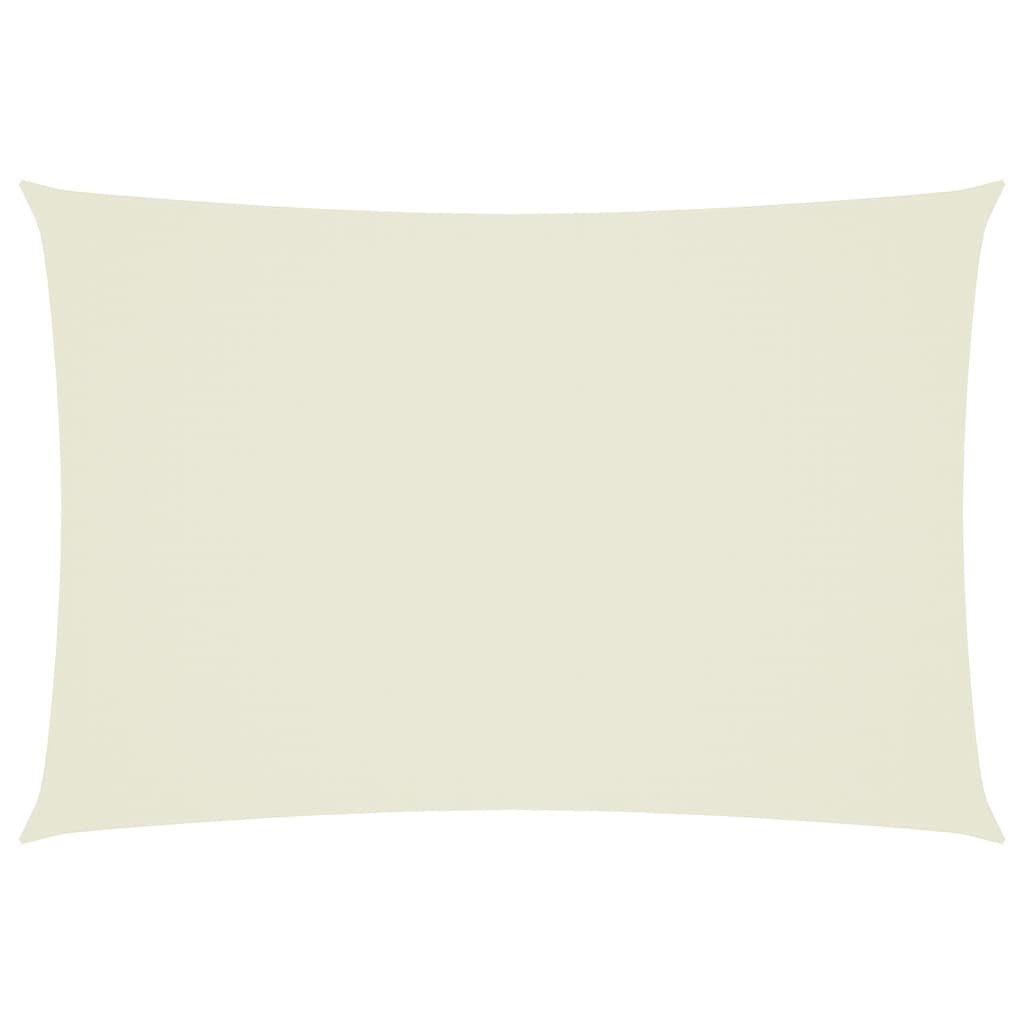 Sunshade Sail Oxford Fabric Rectangular 3x5 m Cream