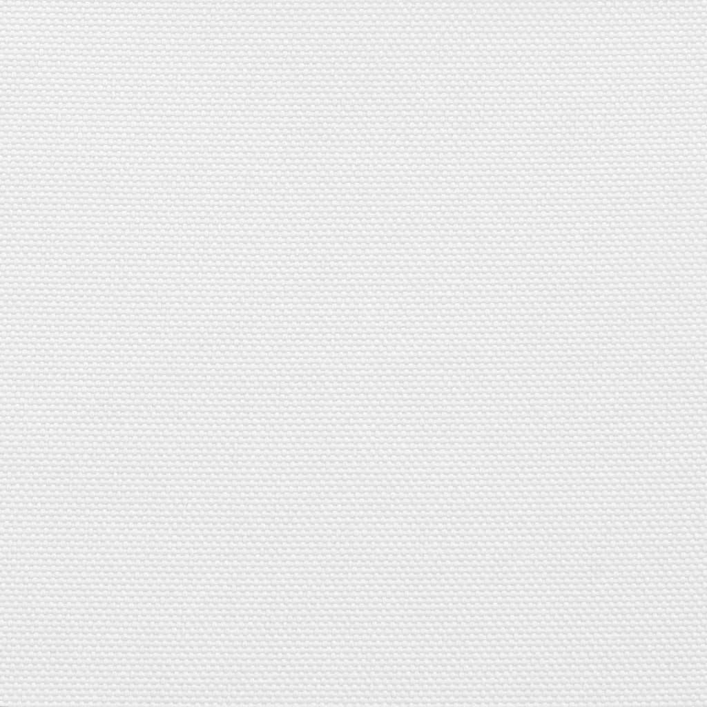 Sunshade Sail Oxford Fabric Triangular 5x6x6 m White