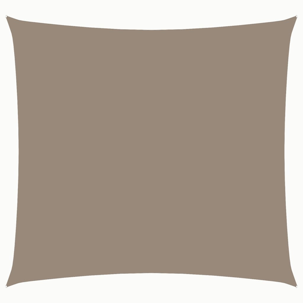 Sunshade Sail Oxford Fabric Square 2.5x2.5 m Taupe