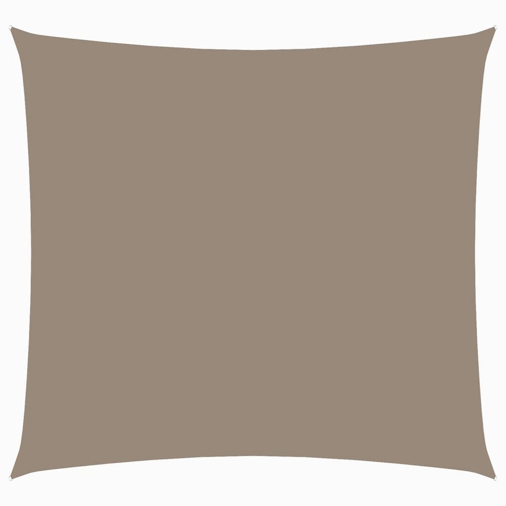 Sunshade Sail Oxford Fabric Square 4.5x4.5 m Taupe