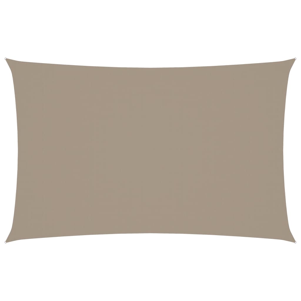 Sunshade Sail Oxford Fabric Rectangular 2x4.5 m Taupe