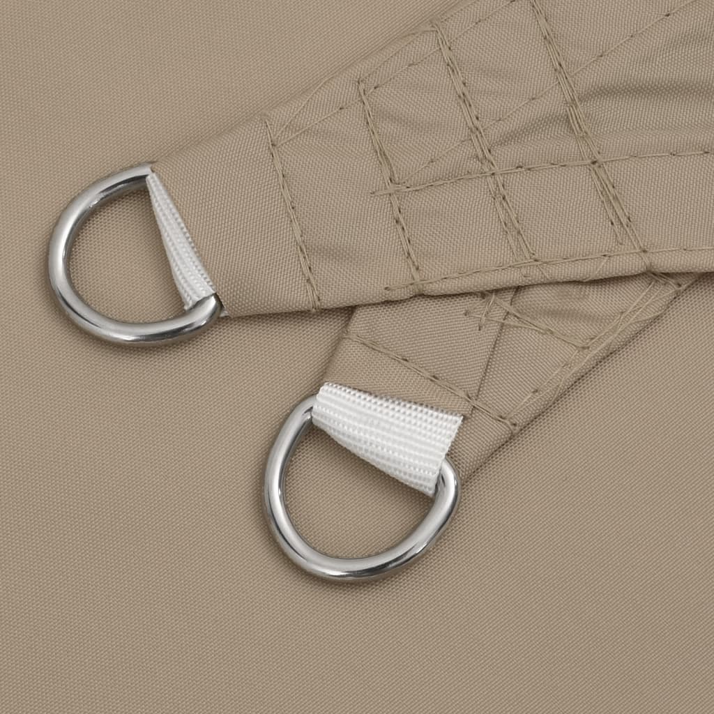 Sunshade Sail Oxford Fabric Rectangular 2x4.5 m Taupe