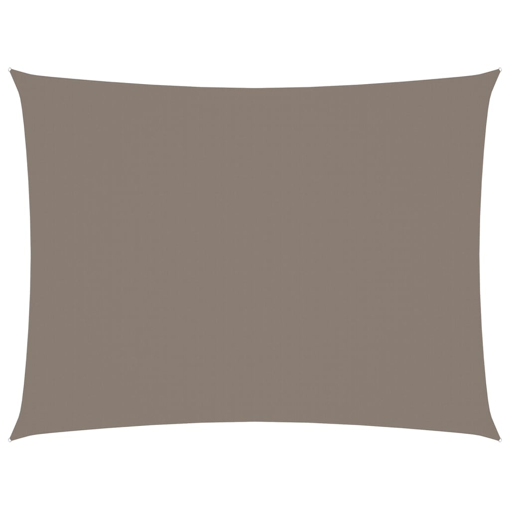 Sunshade Sail Oxford Fabric Rectangular 3x4.5 m Taupe