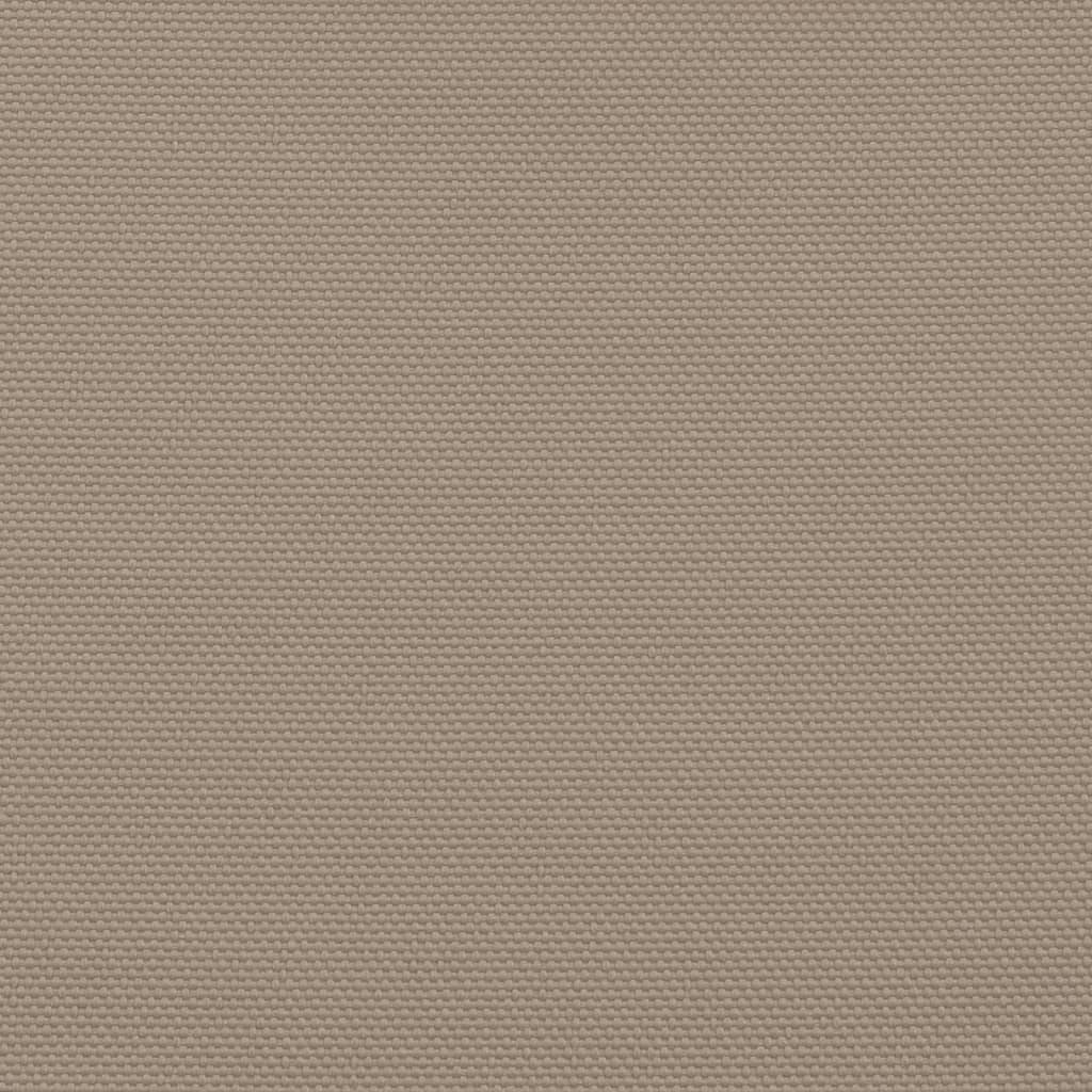 Sunshade Sail Oxford Fabric Rectangular 5x8 m Taupe