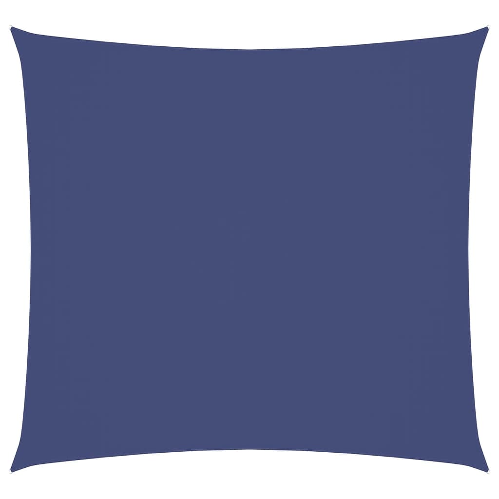 Sunshade Sail Oxford Fabric Square 3x3 m Blue