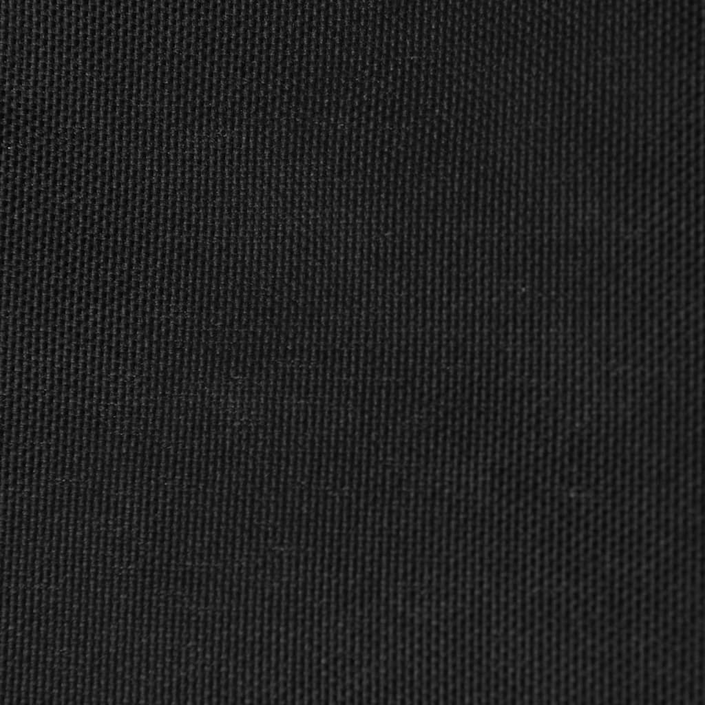 Sunshade Sail Oxford Fabric Triangular 4x4x5.8 m Black