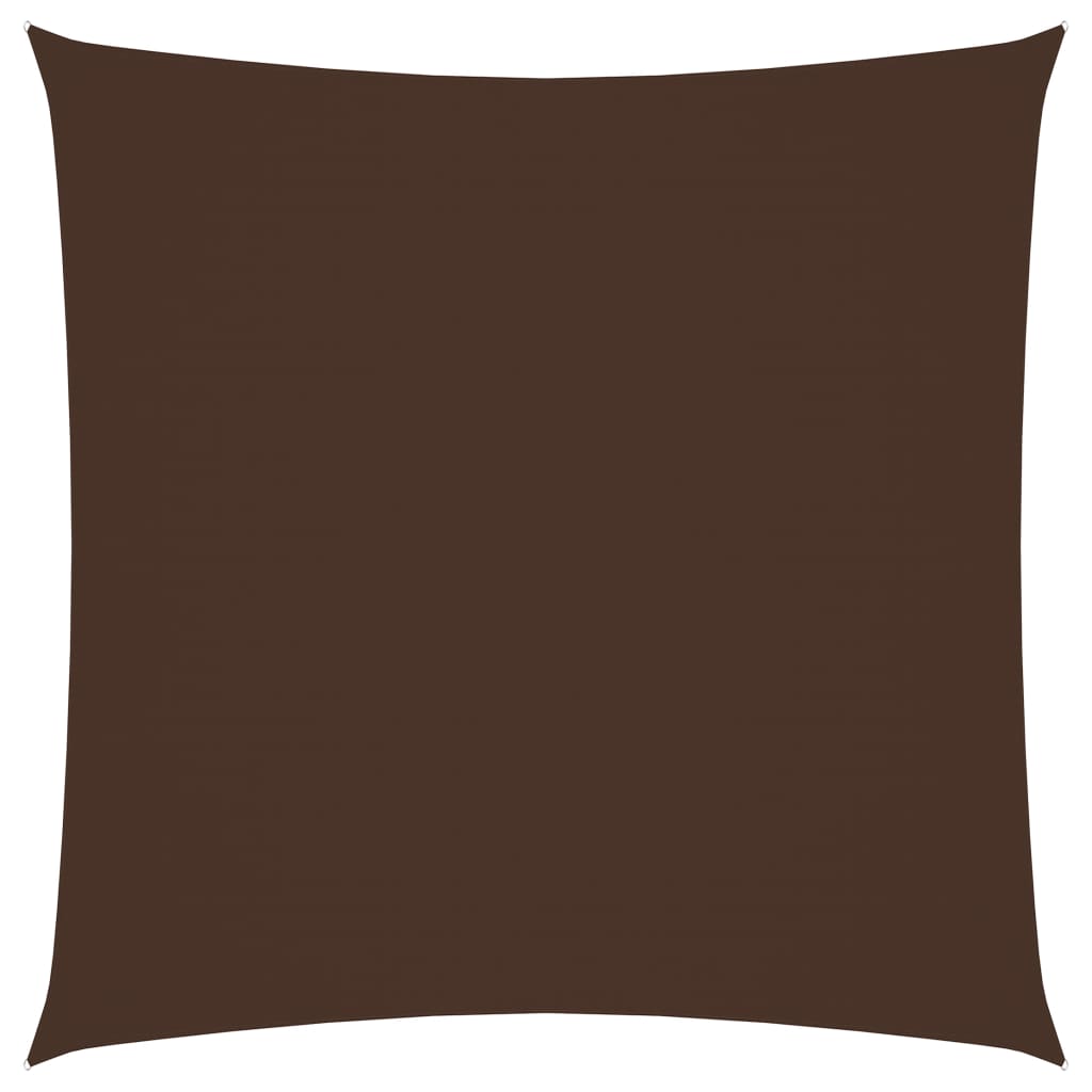 Sunshade Sail Oxford Fabric Square 2x2 m Brown
