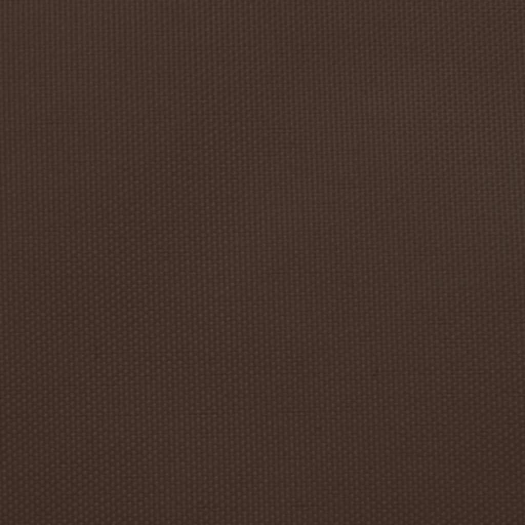 Sunshade Sail Oxford Fabric Square 4x4 m Brown