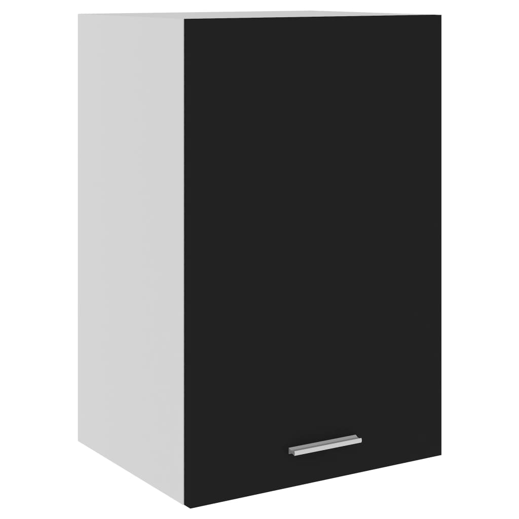 Hanging Cabinet Lyon Black 39.5x31x60 cm Engineered Wood