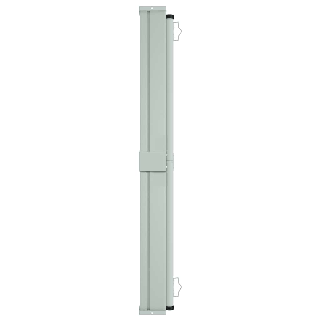 Patio Retractable Side Awning 600x160 cm Brown