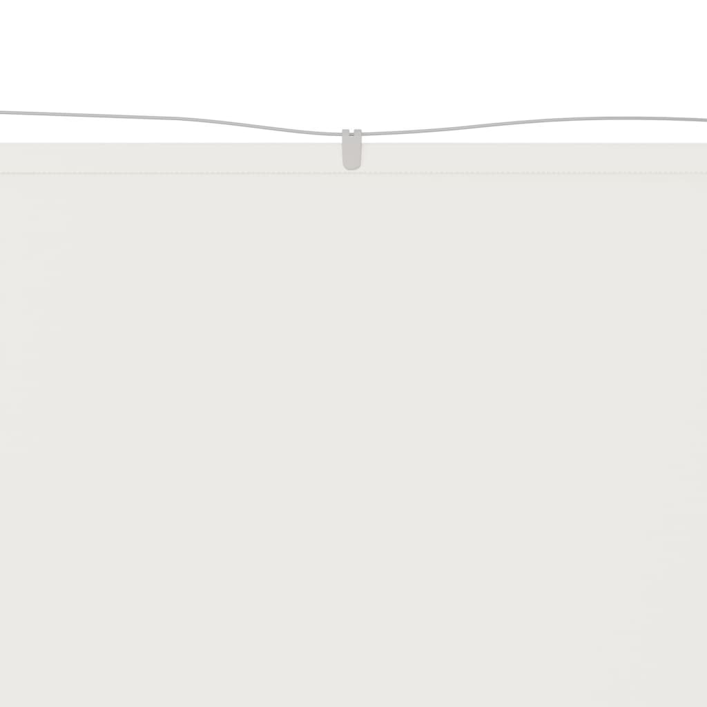 Vertical Awning White 60x360 cm Oxford Fabric