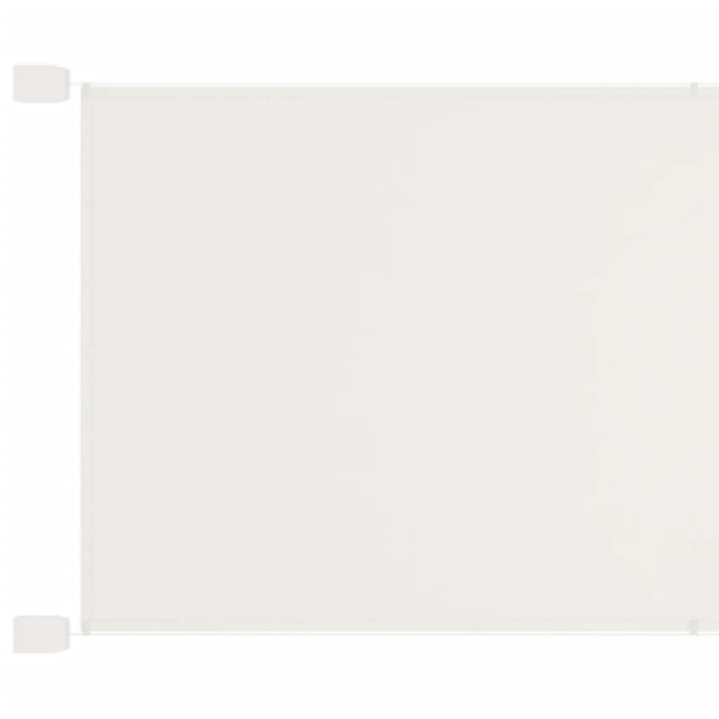 Vertical Awning White 100x800 cm Oxford Fabric