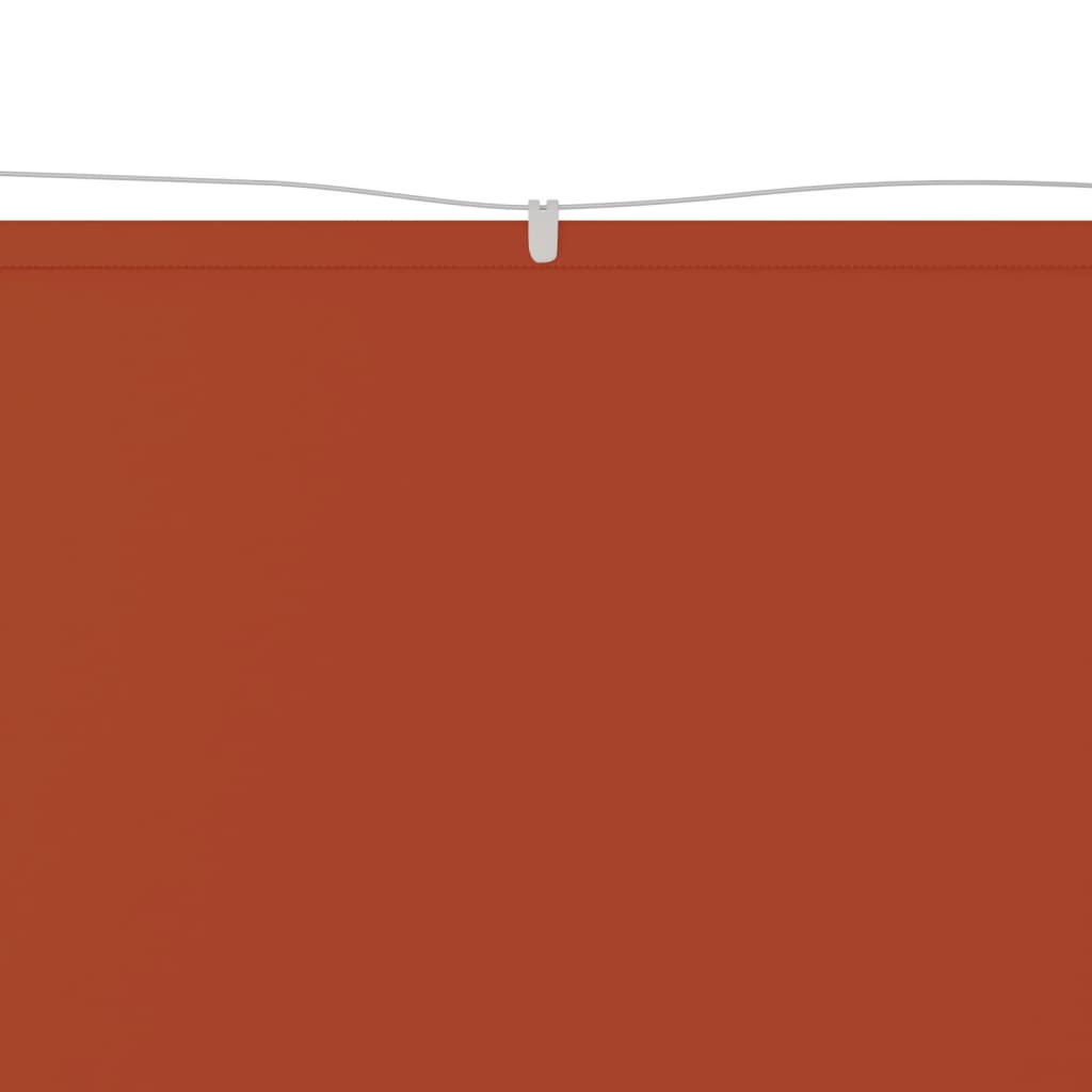 Vertical Awning Terracotta 100x800 cm Oxford Fabric