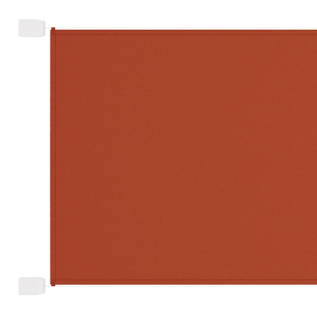 Vertical Awning Terracotta 140x800 cm Oxford Fabric