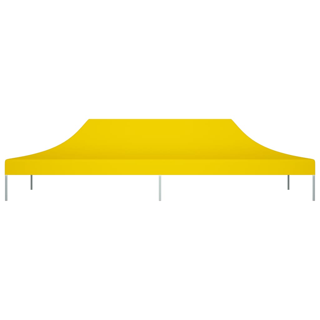 Party Tent Roof 6x3 m Yellow 270 g/m²