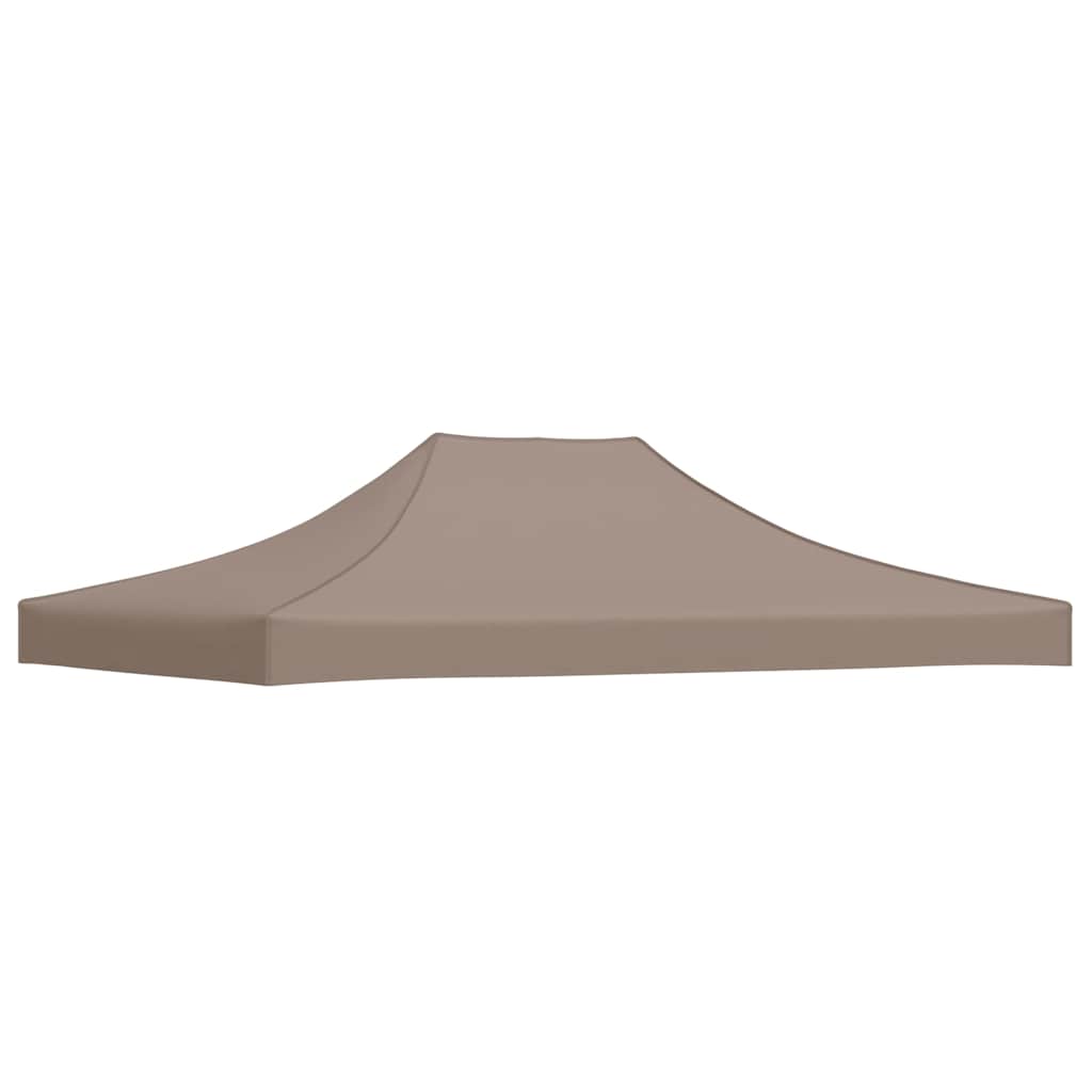 Party Tent Roof 4x3 m Taupe 270 g/m²