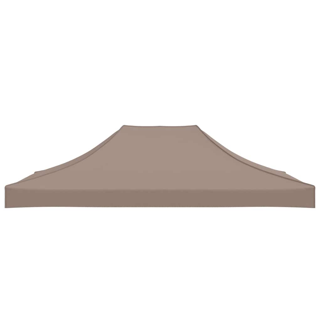 Party Tent Roof 4x3 m Taupe 270 g/m²