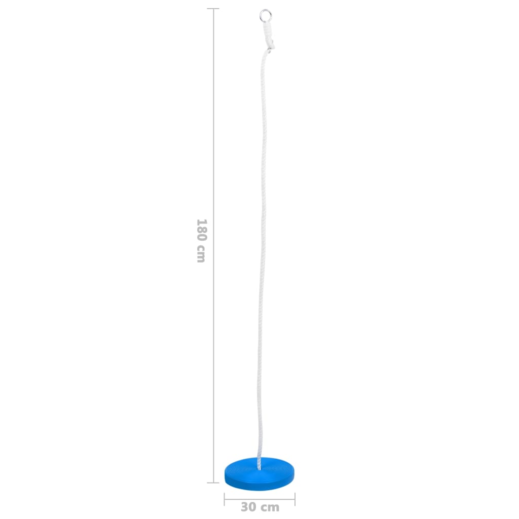 Plate Swing 200 cm Blue