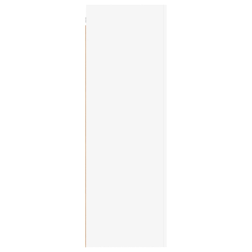 TV Cabinet White 30.5x30x90 cm Engineered Wood