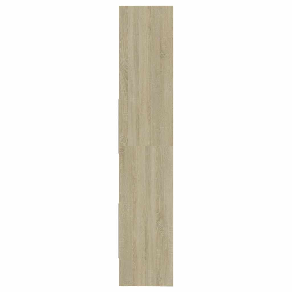Book Cabinet Sonoma Oak 60x35x180 cm Engineered Wood