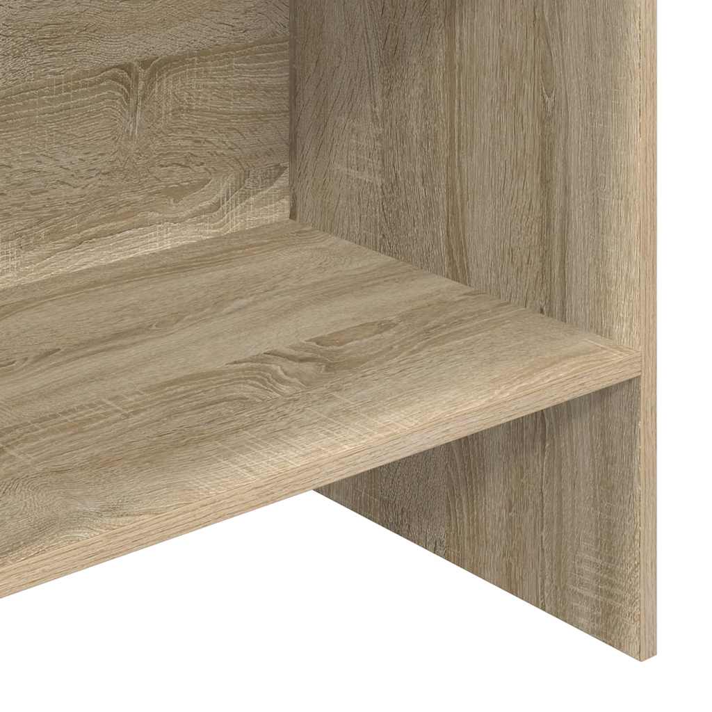 Book Cabinet Sonoma Oak 60x35x180 cm Engineered Wood
