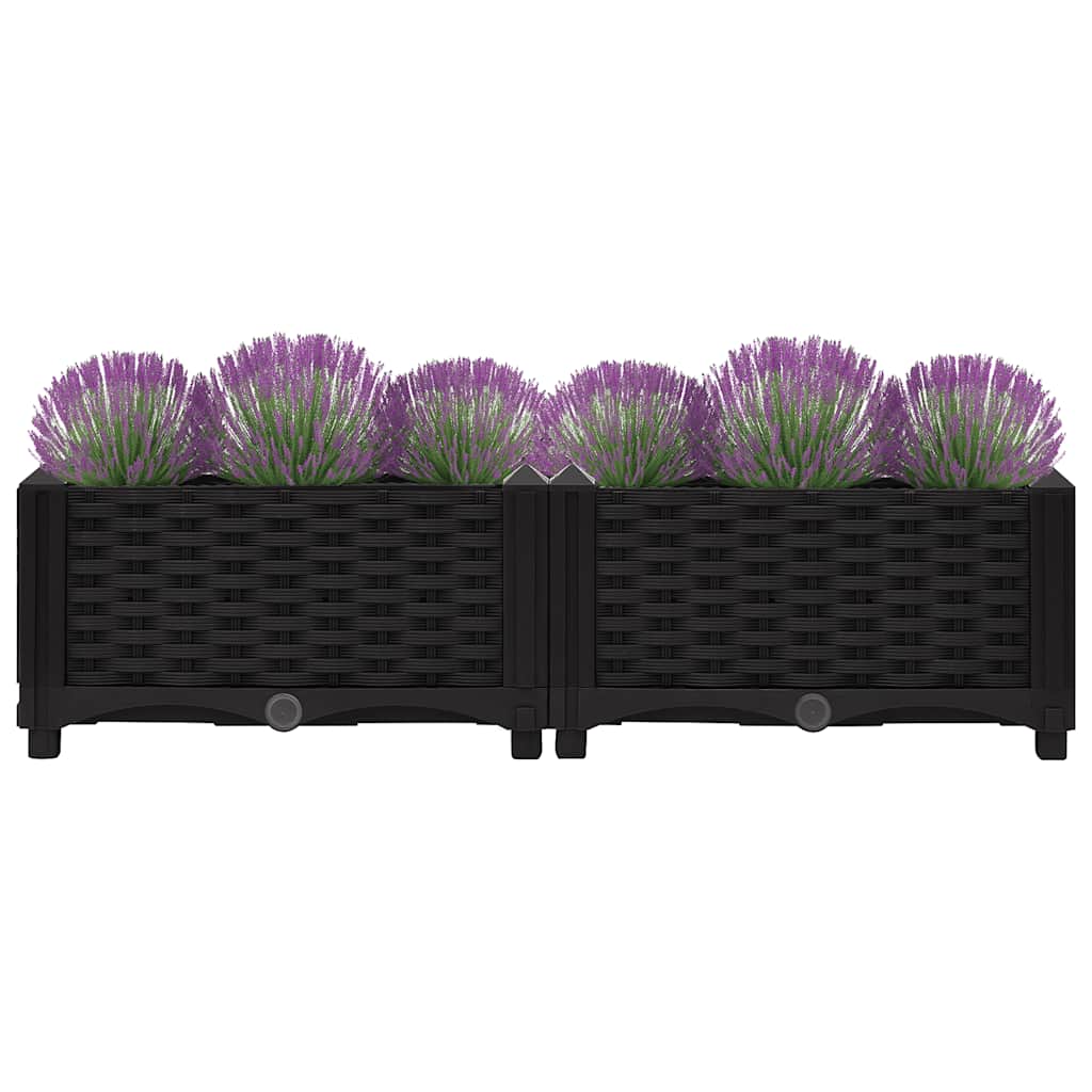 Raised Bed 80x40x23 cm Polypropylene