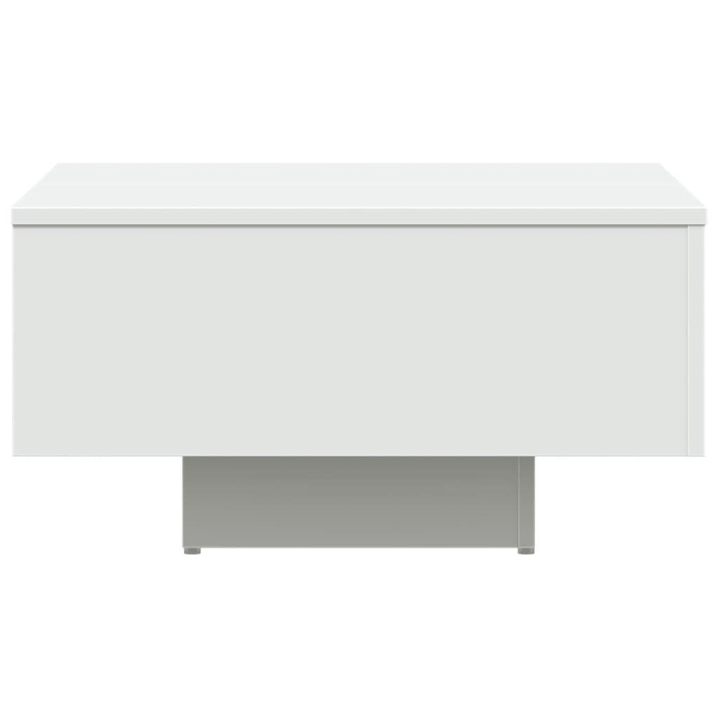 Coffee Table White 60x60x31.5 cm Engineered Wood