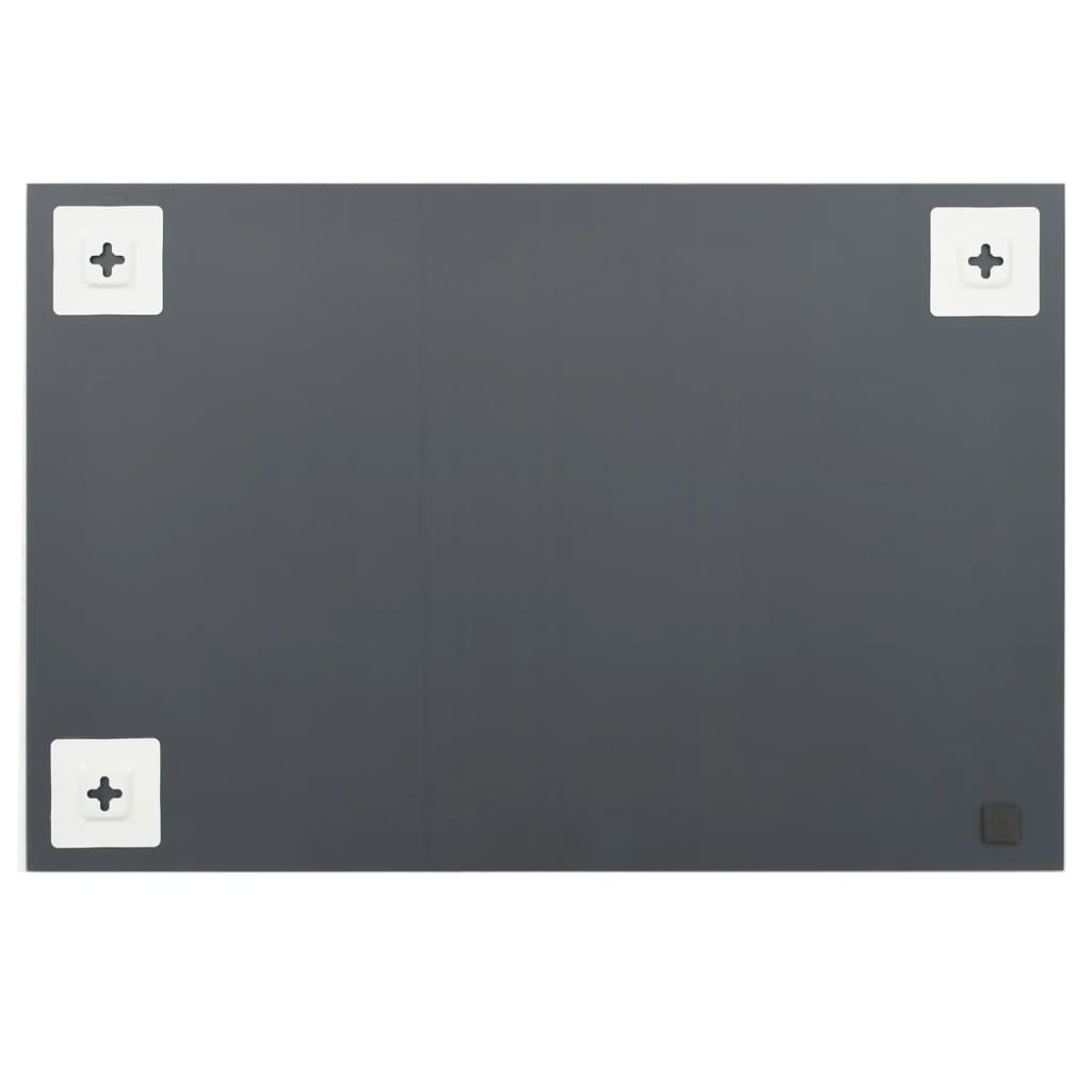 Wall Mirror with LED Lights Rectangular Glass