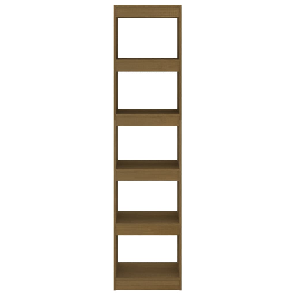 Book Cabinet/Room Divider Honey Brown 40x30x167.5 cm Solid Pinewood