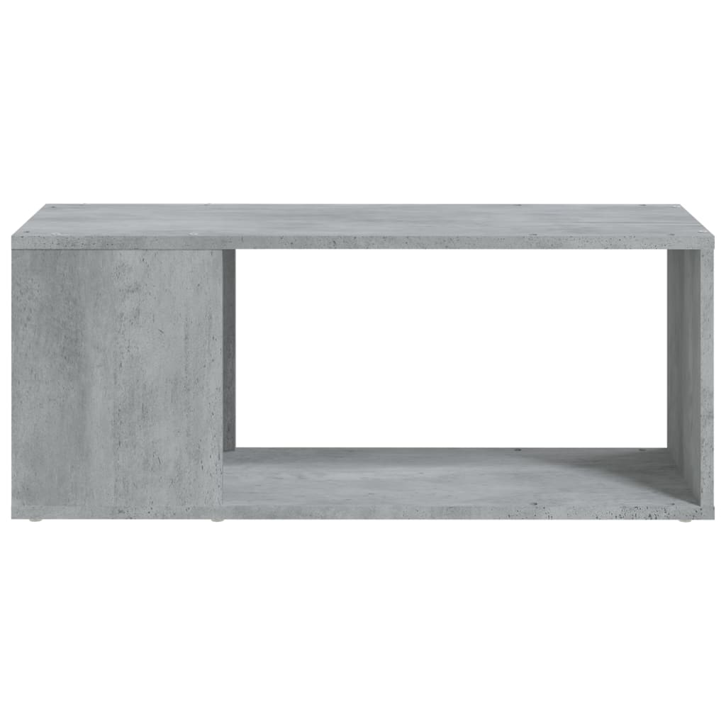 TV Cabinet Concrete Grey 80x24x32 cm Engineered Wood