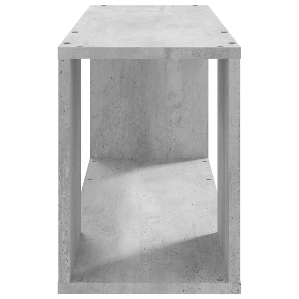 TV Cabinet Concrete Grey 80x24x32 cm Engineered Wood
