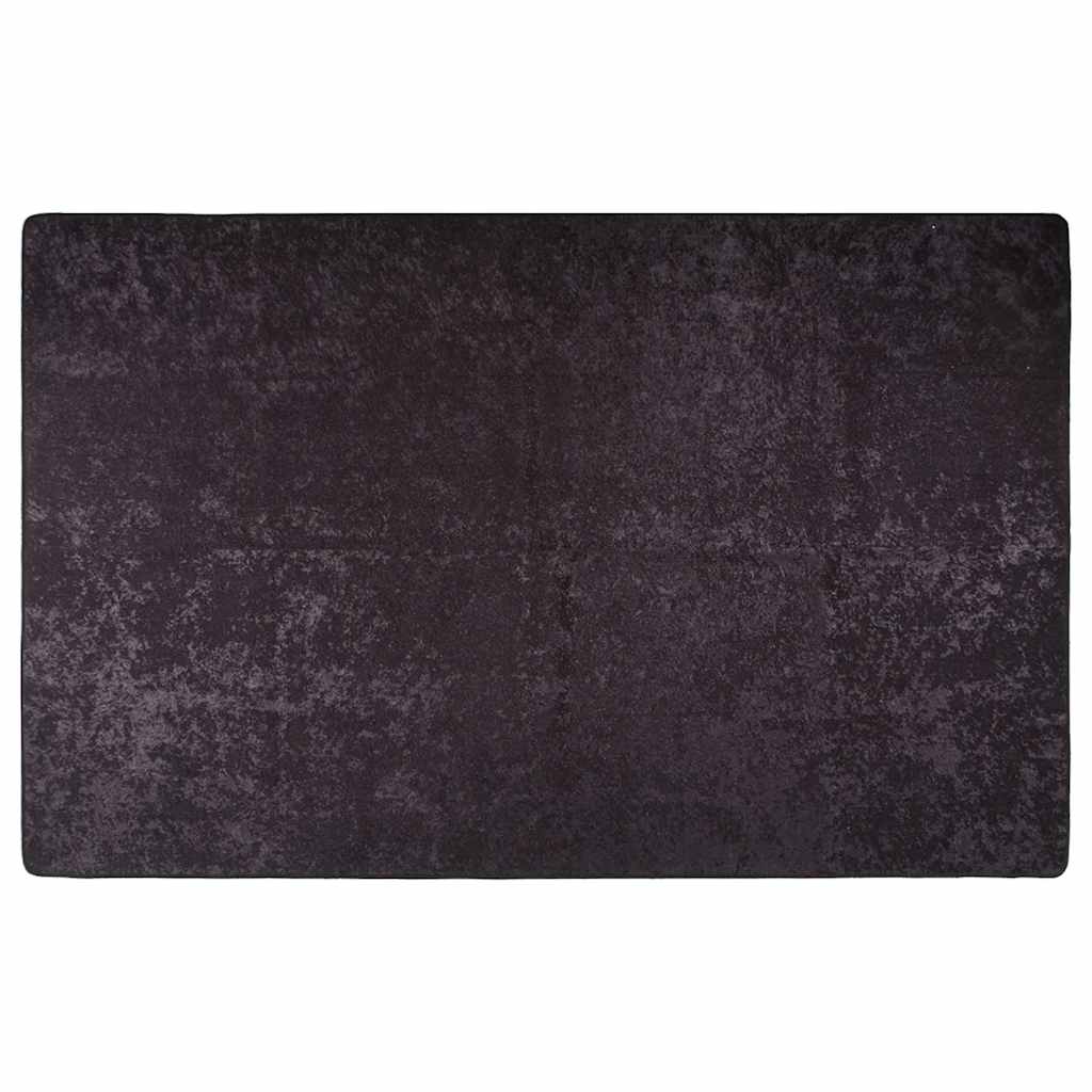 Rug Washable 80x150 cm Anthracite Anti Slip