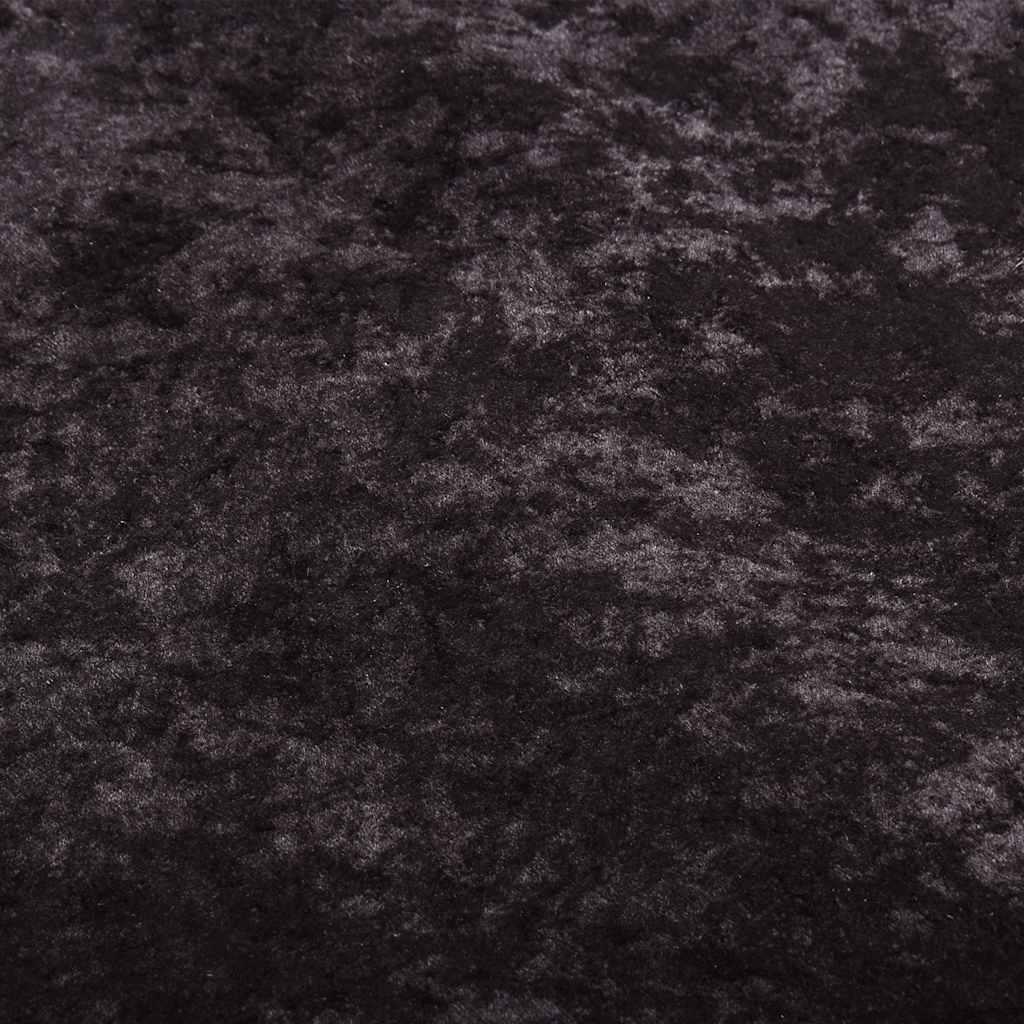 Rug Washable 80x150 cm Anthracite Anti Slip