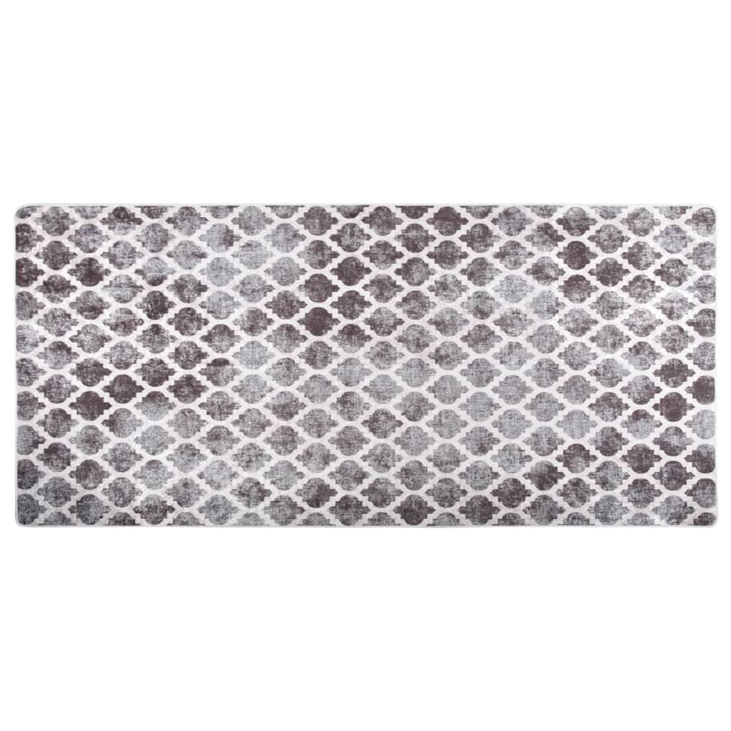Rug Washable 80x300 cm Multicolour Anti Slip
